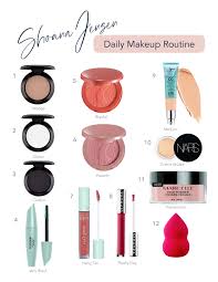 daily makeup routine shoana jensen