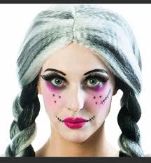 gothic rag doll make up kit halloween