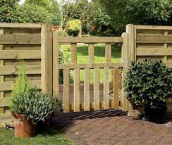 Pale Infill Path Gate Garden Gates