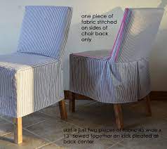 Easiest Parson Chair Slipcovers Ana White