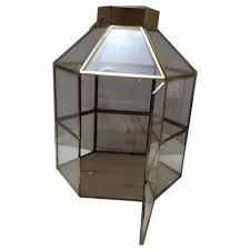Gold Stained Glass Terrarium For Home