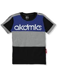 Akademiks Boys Logo Streaks T Shirt