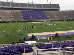 Dowdy Ficklen Stadium Section 8a Row S Seat 5 East