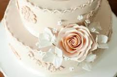 What flavor is traditional wedding cake?