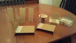 make dollhouse furniture out of