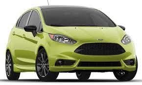 2019 ford fiesta st exterior colors