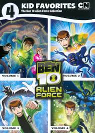 ben 10 alien force collection 4 discs
