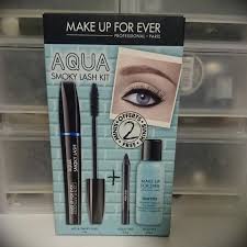 makeupforever aqua smoky lash kit new