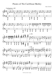 The arrangement code for the composition is orc. Pirates Of The Caribbean Medley Sheet Music For Piano Download Free In Pdf Or Midi Piano Sheet Music Piano Sheet Music Letters Pirates Of The Caribbean