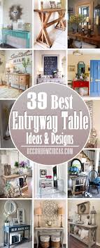 37 amazing entry table ideas to make a