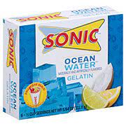 sonic ocean water gelatin mix