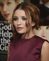 emily browning messy updo emily