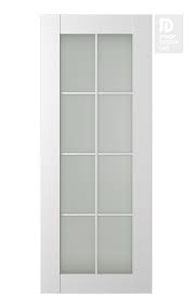Vetro Bianco Noble Slab Doors