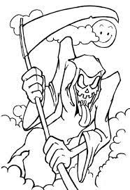 Great for a kids halloween party or for some halloween fun. Free Scary Halloween Coloring Pages Coloring Home