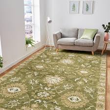 amer rugs romania newburg olive green hand hooked wool area rug 8 x10