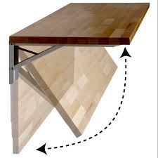Plywood Wall Mounted Folding Table