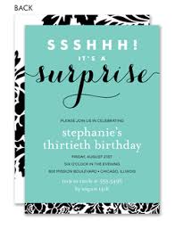 Surprise Birthday Party Invitations Invitation Box