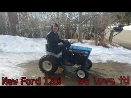ford 120 garden tractor you