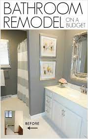 Looking to remodel a bathroom? Remodeled Bathroom Ideas Inspiring Makeovers On A Budget Diy Bathroom Remodel Budget Bathroom Remodel Bathrooms Remodel
