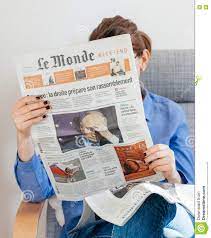 Le Monde Newspaper about Vladimir Putin Russian President Editorial  Photography - Image of living, paper: 81578582
