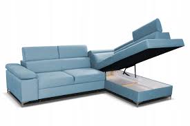 Über 5.400 sofa ecksofa in grauem webstoff bezogen, 3 rückenkissen, 2 zierkissen, federkernpolsterung. Ecksofa L Form Santiago Schlafsofa Schlaffunktion Bettkasten
