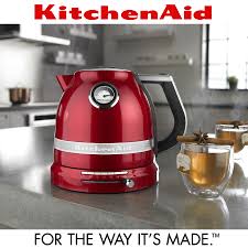 Kettle almond cream kitchenaid 5kek1565bac home kettle design just got cooler kitchenaid design collection is bringing breakfast up to date with irresistible looks and new features. Kitchenaid Artisan 1 5 L Kettle Almond Cream Cookfunky