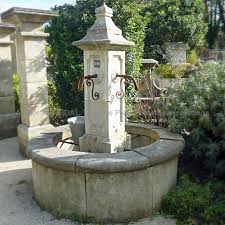 Provence Natural Stone Fountain By The