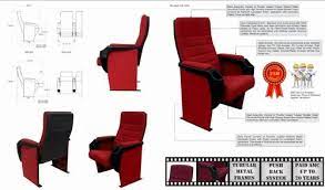 full size cinema chair part with