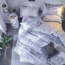 Flat Bedsheet Pillowcase Bedroom Decor