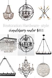 I think this diy pendant light inspired by restoration hardware lighting adds just the right amount of vintage industrial charm to our son's office in a closet. Restoration Hardware Style Chandeliers For Less Than 500 Life On Beacon