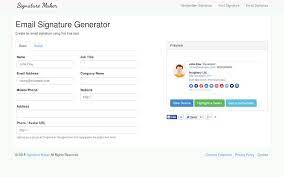 This signature generator is provided by one of the biggest names in marketing, so you know they know what they're. Email Signature Generator