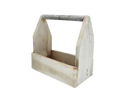 Distressed Reion Wooden Tool Box
