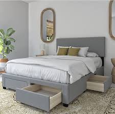 dg casa kelly panel bed frame with