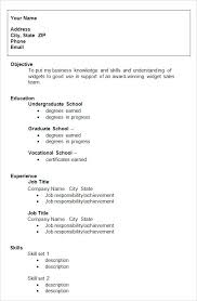 Resume Format For Engineering Students Ece Internship Cool College