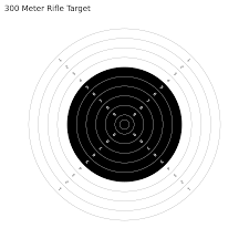 File Issf 300 Meter Rifle Target Svg Wikipedia