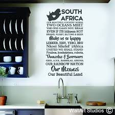 South Africa Wall Sticker Wall Stickers