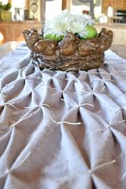 Smocked Table Runner Country Design Style