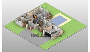 3 Bedroom 2 Bath House Plan With Nice