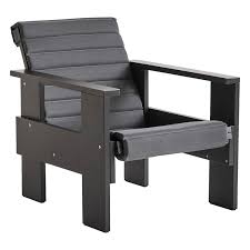 Hay Crate Lounge Chair Black Finnish