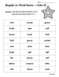 This lesson discusses the variety of ways in which english plural nouns are formed from the corresponding singular forms, as well as various issues concerning the usage of singulars and plurals in english. Singular Plural Rules