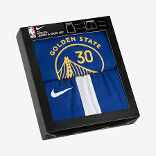 Warriors Replica Toddlers Nike Nba Jersey And Shorts Box Set