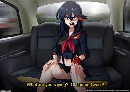 Waifu Taxi: Ryuko Matoi comic porn - HD Porn Comics