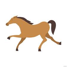 animated horse clipart in ilrator