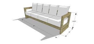 Outdoor Sofa Diy Furniture Plans