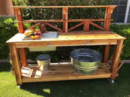 Potting Bench Potting Table Outdoor