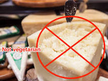 Why parmesan is not vegetarian?