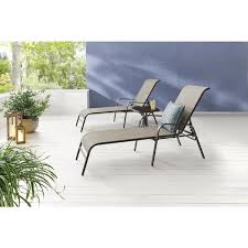Match Sling Outdoor Patio Chaise Lounge
