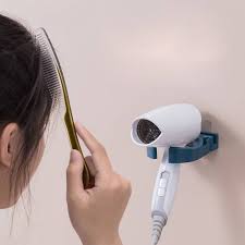 drilling hair dryer holder wall mounted