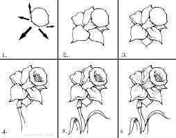 I'm teaching you how to draw roses with pencils so that you won't need many tools. 45 Beautiful Flower Drawings And Realistic Color Pencil Drawings