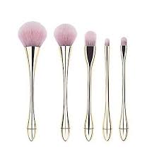 5 pack makeup brush set cosmetic makeup